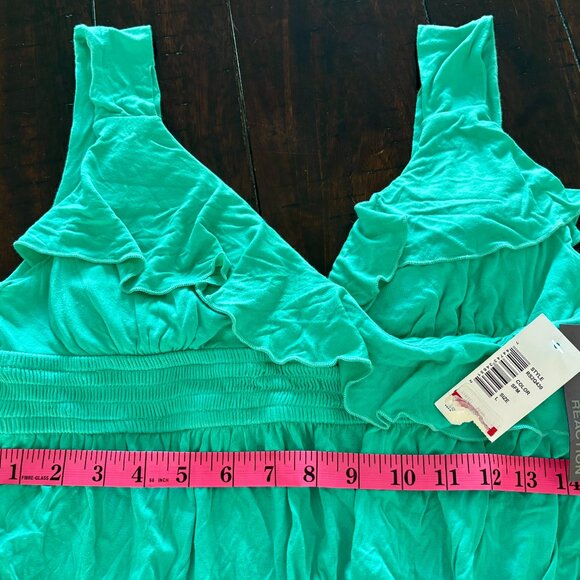 NWT Green Swim CoverUp Dress Sz L from Kenneth Cole - Picture 6 of 8